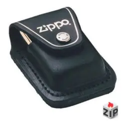 Bao da Zippo đen Chính Hãng