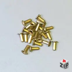 Alternative view of Tán Bánh Xe xỏ chỉ brass (đồng thau)