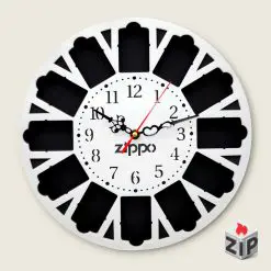 Khung đồng hồ treo tường trưng bày 12 bật lửa zippo chính hãng 64b1a2f683200e7e57312 ZipVN