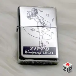 Bật lửa zippo windy lady (mã số 92) vintage hp