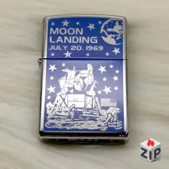 Bật lửa zippo moon landing (mã số 98) - sự kiện hạ cánh mặt trăng