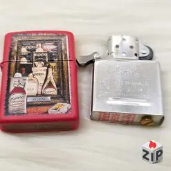 Bật lửa zippo fuel can (mã số 6) sơn đỏ chính hãng 0874161cd45c5802014d21 ZipVN