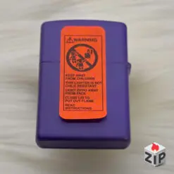 Alternative view of Bật lửa zippo camel joe sơn tím - 13 la mã nguyên tem