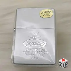 Zippo Lắc Kê Bạc Khắc Logo Hoàng Gia (Best Selection Emblem) - Sản Xuất 2000