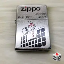 Bật lửa zippo barbour street (mã số 18) xi bụi