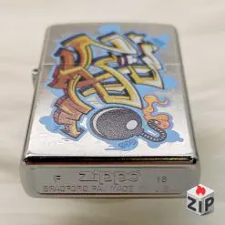 Alternative view of Bật lửa zippo graffiti design (mã số 103) - nghệ thuật đường phố