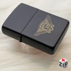 Alternative view of Zippo camel genuine taste sơn đen - 11 la mã nguyên tem