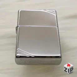Zippo Vintage Hi Polish Chrome Khắc Chéo - mã 260