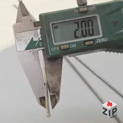 Alternative view of 40 cm thép không gỉ làm cốt lề 3 chấu Zippo 1946-1949