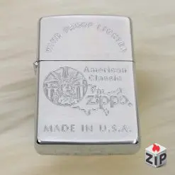 Zippo Lắc Kê Bạc Tượng Nữ Thần (American Classic Statue of Liberty) - Sản Xuất 1994