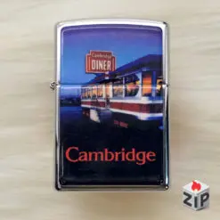 Bật lửa zippo cambridge diner hp - 12 la mã nguyên tem