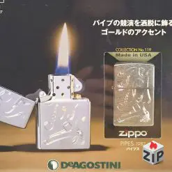 Bộ sưu tập zippo 80th anniversary collection no. 119 - pipes 1982 chính hãng 1746898773120407371244 ZipVN