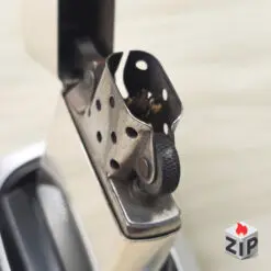 Alternative view of Zippo Bạc Khối Sterling Trơn Qua Sử Dụng - 1995