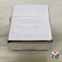 Alternative view of Zippo American Classic Since 1932 Brushed Chrome - 12 La Mã