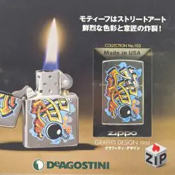 Zippo collection no. 103 - graffiti design 1932 chính hãng 2044027096597287262293 ZipVN