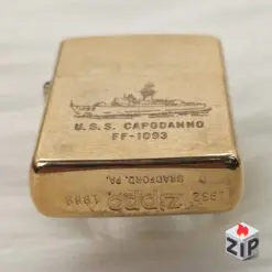 Alternative view of Zippo Chu Niên 1932-1989 Tàu Khu Trục U.S.S. Capodanno