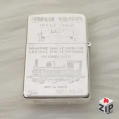 Zippo Time Đồng Hồ Cơ Khí Kỷ Niệm 125 Năm Đường Sắt Nhật Lắc Kê Bạc Dạ Quang - 13 La Mã chính hãng 21462d91e8be64e03daf20 ZipVN