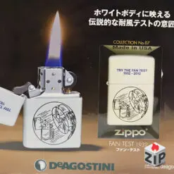 Bật lửa zippo fan test (mã số 7) sơn trắng chính hãng 2166104645479392082265 ZipVN