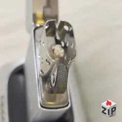 Alternative view of Zippo Brushed Chrome Logo USA - Sản Xuất 2001 (Mộc Đáy 01)