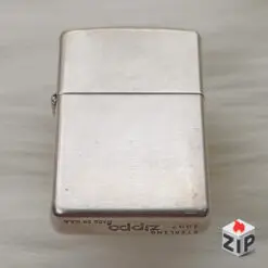 Zippo Bạc Khối Sterling Trơn Qua Sử Dụng - 1997
