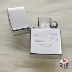 Zippo Logo USA Khắc Ăn Mòn Bạc Xước - 12 La Mã chính hãng 234679672582186650610 ZipVN