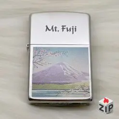 Bật lửa zippo mt. fuji (mã số 107) - núi phú sĩ satin