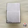 Zippo 230 Vintage Brushed Chrome Trơn Khắc Chéo - 2024