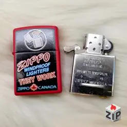 Alternative view of Bật lửa zippo canada plant (mã số 22)