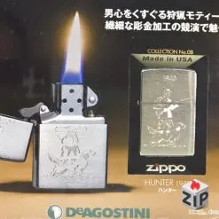 Bật lửa zippo hunter - thợ săn (mã số 8) chính hãng 2618755436216254027280 ZipVN