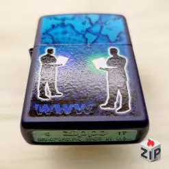 Alternative view of Bật lửa zippo internet (mã số 79) - mạng toàn cầu