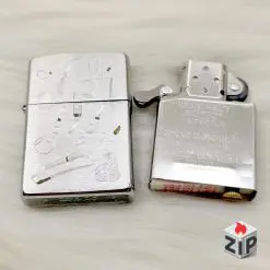 Alternative view of Bật lửa zippo pipes (mã số 119) - chủ đề tẩu thuốc