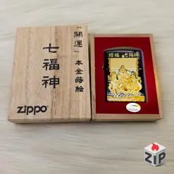 Zippo Thất Phúc Thần Sơn Mài (Shichifukujin Urushi) - Sản Xuất 2001