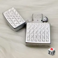 Bật lửa zippo star (mã số 104) - hoa văn ngôi sao cnc chính hãng 29bdf152e01d6c43350c175 ZipVN