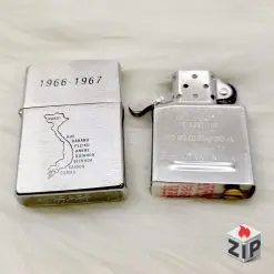 Alternative view of Bật lửa zippo saigon (mã số 65) - kỷ niệm chiến tranh việt nam