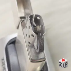 Alternative view of Zippo Bạc Khối Sterling Trơn Qua Sử Dụng - 1997