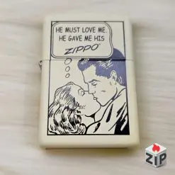 Bật lửa zippo comic (mã số 46) - truyện tranh