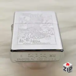 Alternative view of Zippo american eagle 200th anniversary chrome xước - 15 la mã nguyên tem