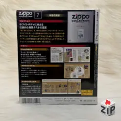 Bật lửa zippo fan test (mã số 7) sơn trắng chính hãng 3516902353421923755266 ZipVN