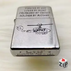 Alternative view of Bật lửa zippo vietnam (mã số 25) - kỷ niệm chiến tranh