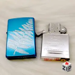 Alternative view of Bật lửa zippo fractal (mã số 59) - lá dương xỉ