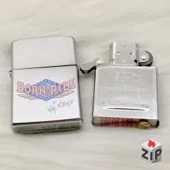 Alternative view of Bật lửa zippo artist spotlight (mã số 110) - born to ride