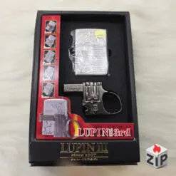 Zippo Jigen Daisuke Lupin III Lắc Kê Bạc Khắc Mô Tả - 16 La Mã