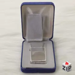 Zippo Slim Bạc Khối Sterling Trơn HP New Full Box - 2000