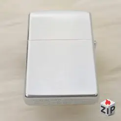 Zippo Lắc Kê Bạc Brushed Chrome Khắc Logo - Full Box (Mộc Đáy XV - 1999) chính hãng 422636080202315109122 ZipVN