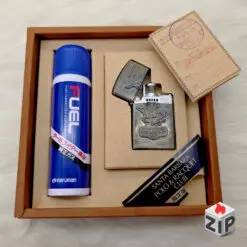 Bật Lửa Gas Santa Barbara Polo Club Vỏ Bạc Khối Giới Hạn - 1993