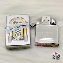 Alternative view of Bật lửa zippo jukebox (mã số 114) satin