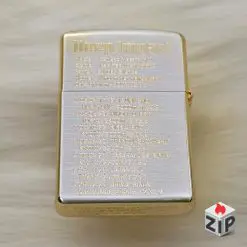 Zippo Phiên Bản Đặc Biệt: Ngựa Đua Deep Impact Triện Vàng - Sản Xuất 2006 chính hãng 45043546084549766242 ZipVN