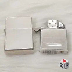 Alternative view of Zippo Bạc Khối Sterling Trơn HP New Full Box - 2001