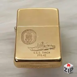 Zippo Chu Niên 1932-1988 Tàu Khu Trục U.S.S. Thach