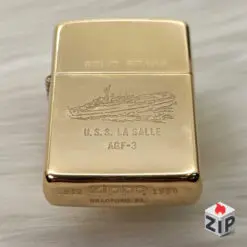 Zippo Chu Niên 1932-1989 Tàu Hậu Cần U.S.S. La Salle